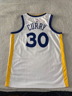 Golden State Warriors #30 Steph Curry Classic NBA Nike Swingman Jersey